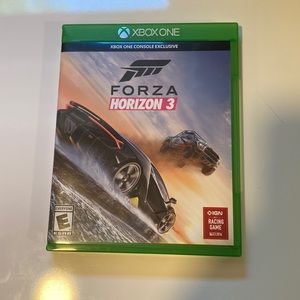 Forza horizon 3 Xbox one disk